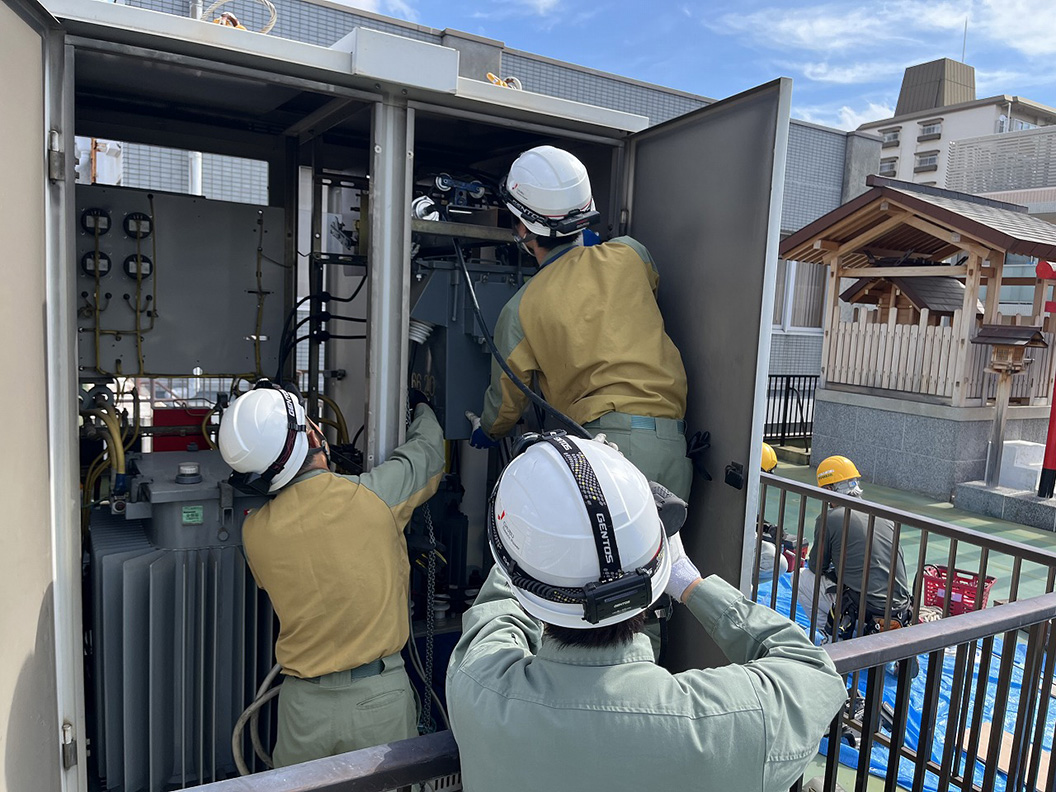 宝和化学本社ビル受変電設備更新工事